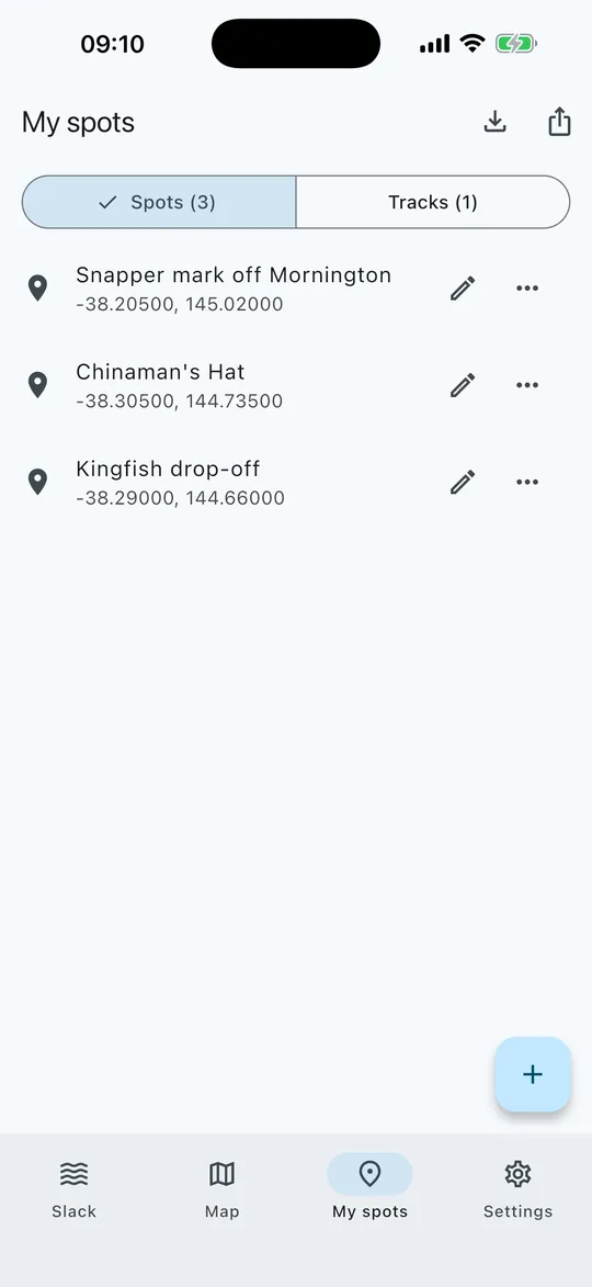 Your own marks and tracks
